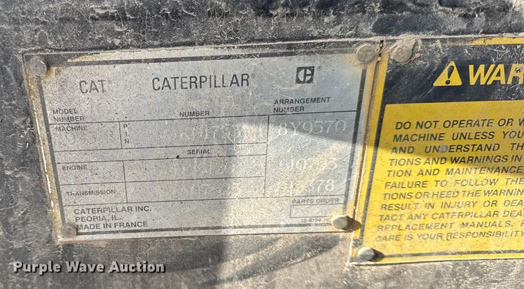 image for item EF2341 1994 Caterpillar 953B track loader