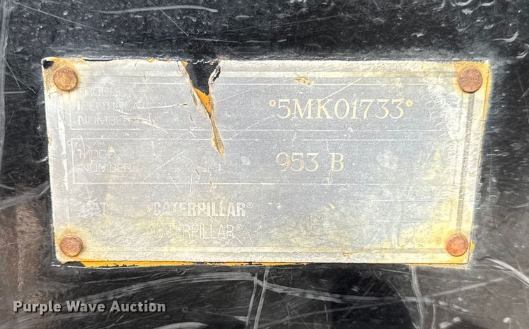 image for item EF2341 1994 Caterpillar 953B track loader