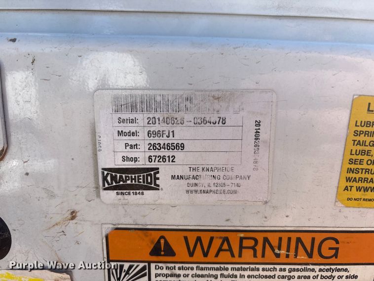 image for item EF6221 2015 Chevrolet Silverado 2500HD Crew Cab utility bed pickup truck