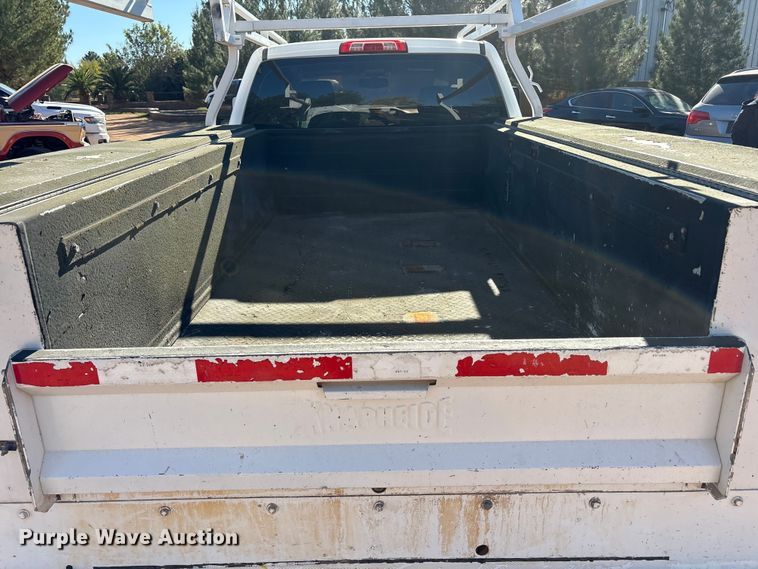 image for item EF6221 2015 Chevrolet Silverado 2500HD Crew Cab utility bed pickup truck