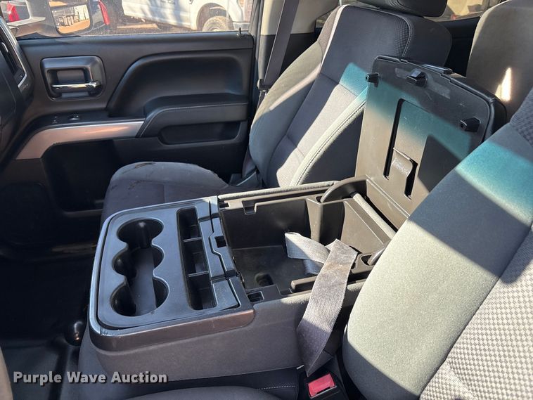 image for item EF6221 2015 Chevrolet Silverado 2500HD Crew Cab utility bed pickup truck