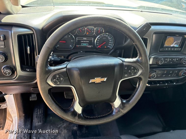 image for item EF6221 2015 Chevrolet Silverado 2500HD Crew Cab utility bed pickup truck