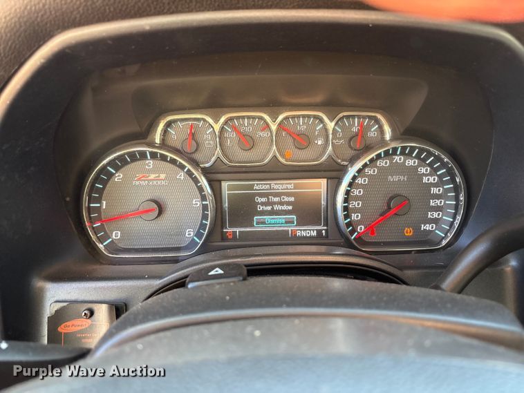 image for item EF6221 2015 Chevrolet Silverado 2500HD Crew Cab utility bed pickup truck