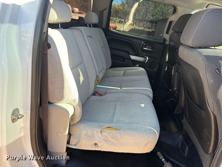 image for item EF6221 2015 Chevrolet Silverado 2500HD Crew Cab utility bed pickup truck