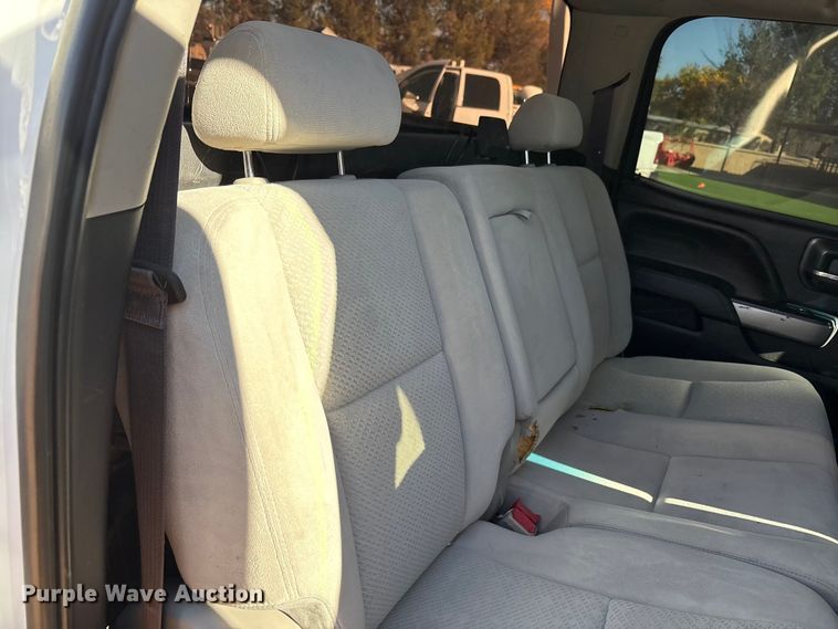 image for item EF6221 2015 Chevrolet Silverado 2500HD Crew Cab utility bed pickup truck