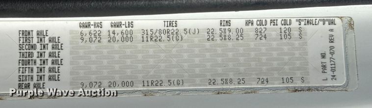 image for item EG1795 2007 Freightliner Business Class M2 crane truck