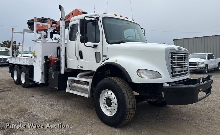 image for item EG1827 2010 Freightliner Business Class M2 crane truck