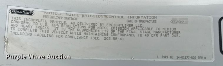 image for item EG1827 2010 Freightliner Business Class M2 crane truck