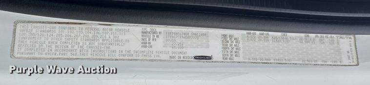 image for item EG1827 2010 Freightliner Business Class M2 crane truck