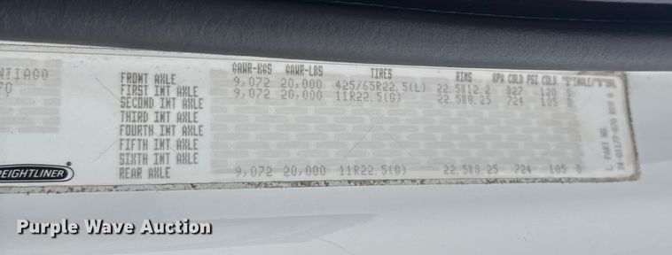 image for item EG1827 2010 Freightliner Business Class M2 crane truck