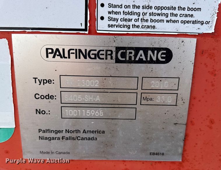 image for item EG1844 2011 International 7500 crane truck