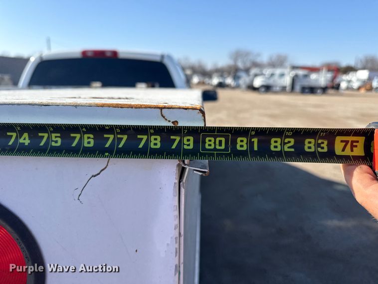 image for item EG1942 2005 Dodge Ram 3500 Crew Cab utility bed pickup truck