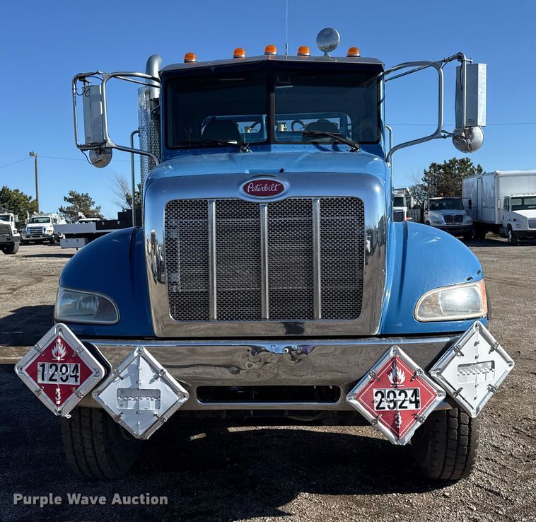 image for item EG1950 2014 Peterbilt 337 tank truck