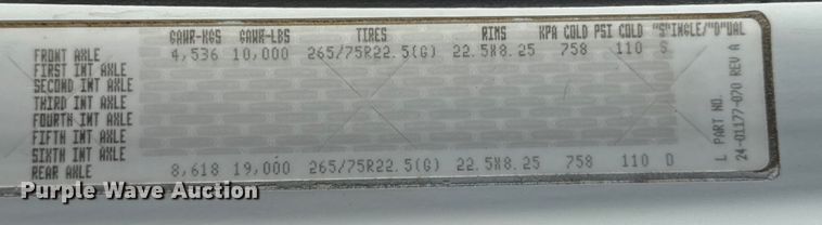 image for item EG1959 2010 Freightliner Business Class M2 utility / service truck