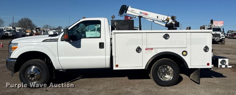 image for item EG1961 2014 Ford F350 Super Duty utility bed pickup truck