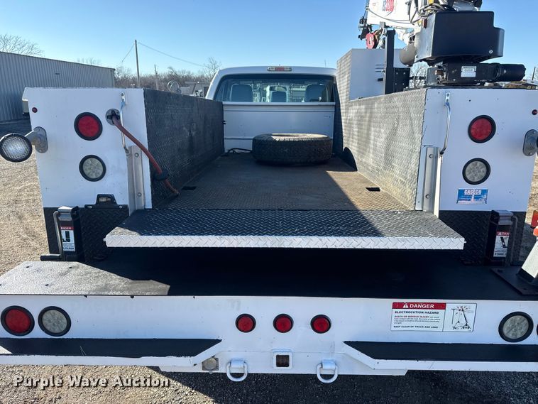 image for item EG1961 2014 Ford F350 Super Duty utility bed pickup truck