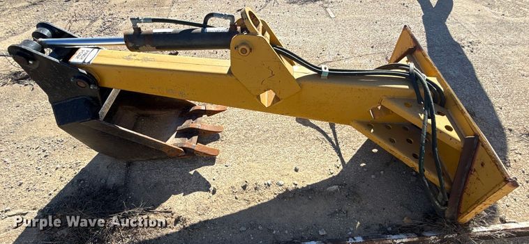 image for item EN0179 Skid steer backhoe