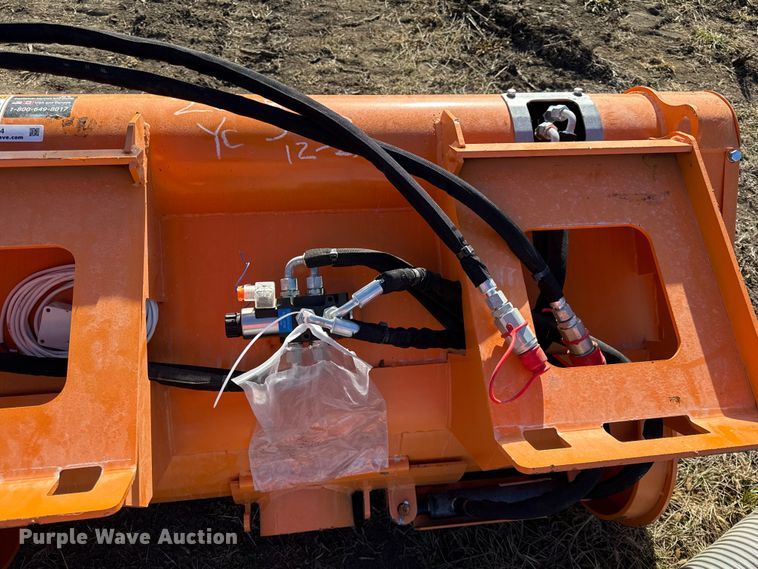 image for item EN0214 2025 LandHonor DCM-11-250G skid steer concrete mixer