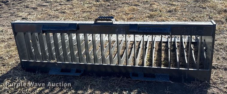 image for item EN0216 KC skid steer rock bucket