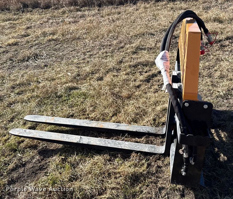 image for item EN0217 2025 Wolverine skid steer forks