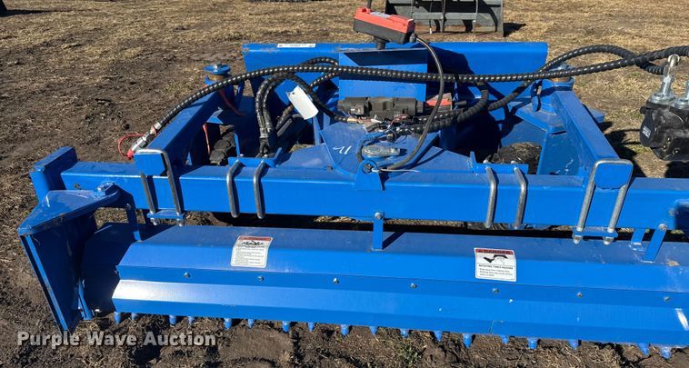 image for item EN0233 2025 AGT skid steer power rake