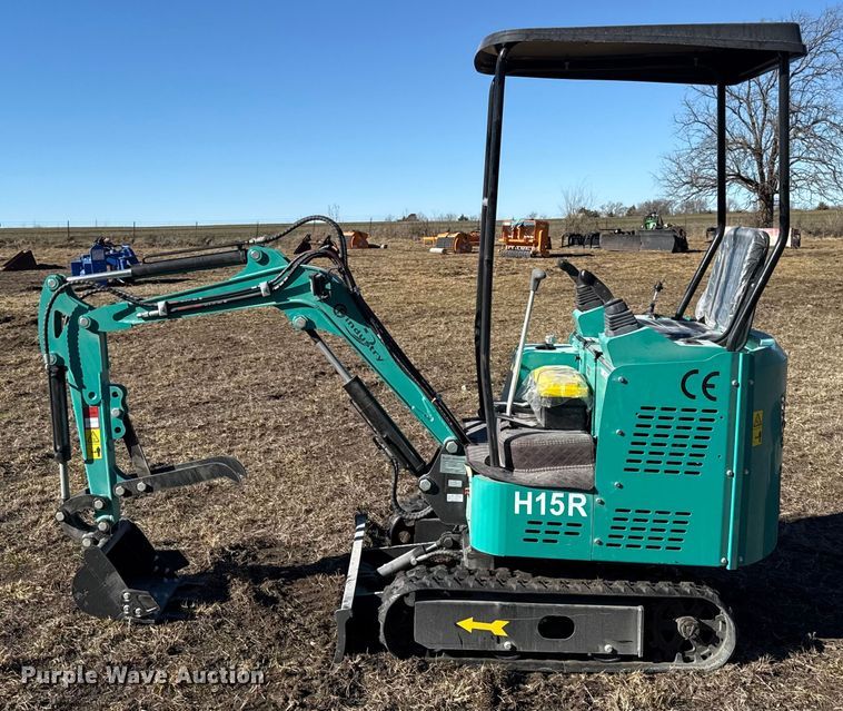 image for item EN0242 2025 CFG industrial H15R mini excavator