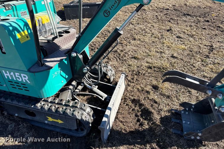 image for item EN0242 2025 CFG industrial H15R mini excavator