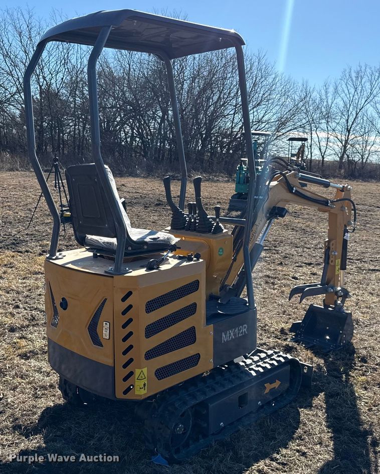 image for item EN0243 2025 CFG indrustial MX12R mini excavator