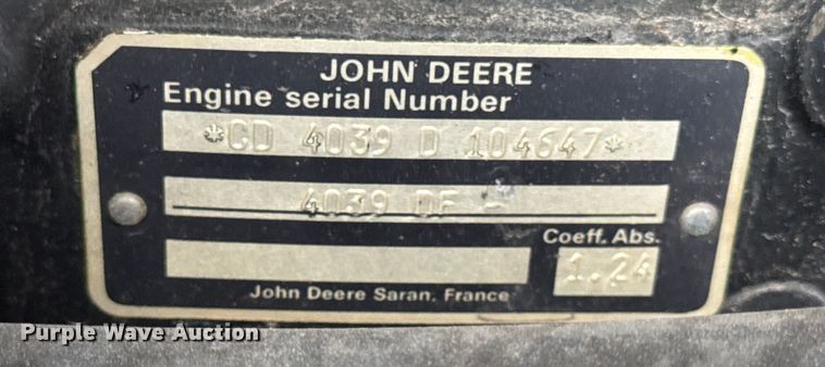 image for item EN0844 Sullivan D185Q5 air compressor