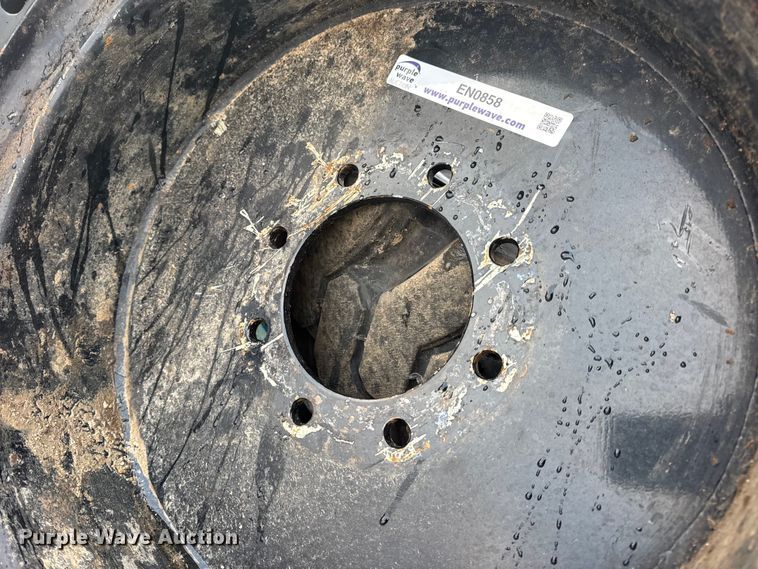 image for item EN0858 (2) Dobermann 33X12-20 skid steer tires and wheels