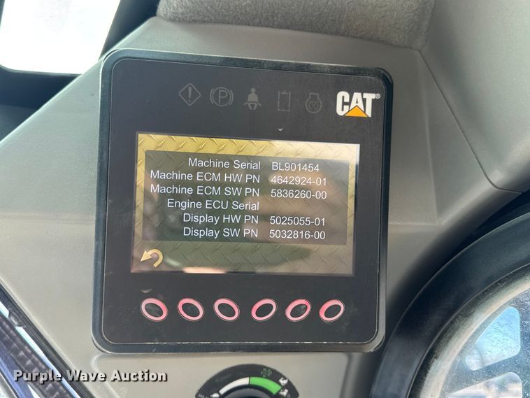 image for item EN0871 2017 Caterpillar 239D tracked skid steer loader