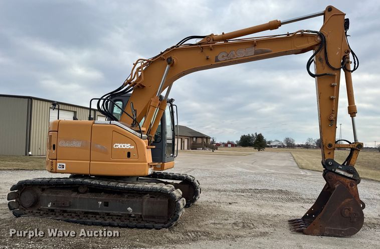 image for item EN0874 2007 Case CX135SR excavator