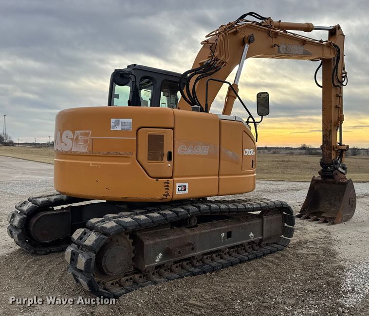 image for item EN0874 2007 Case CX135SR excavator