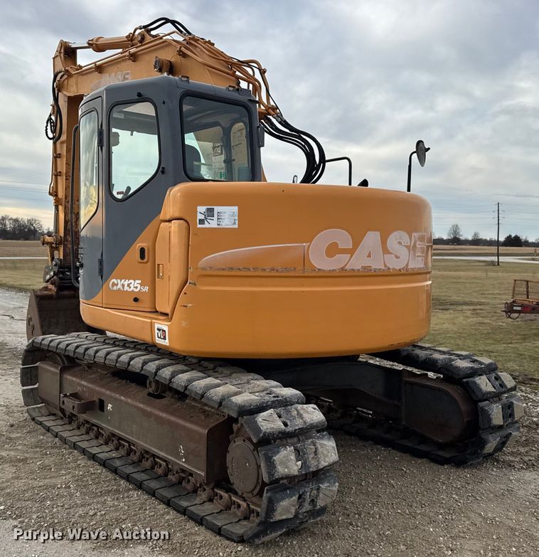image for item EN0874 2007 Case CX135SR excavator