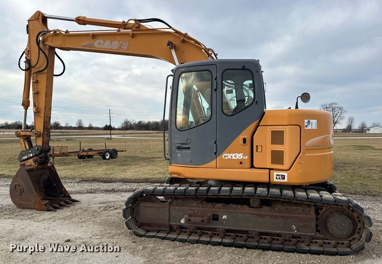 image for item EN0874 2007 Case CX135SR excavator