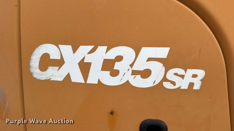 image for item EN0874 2007 Case CX135SR excavator