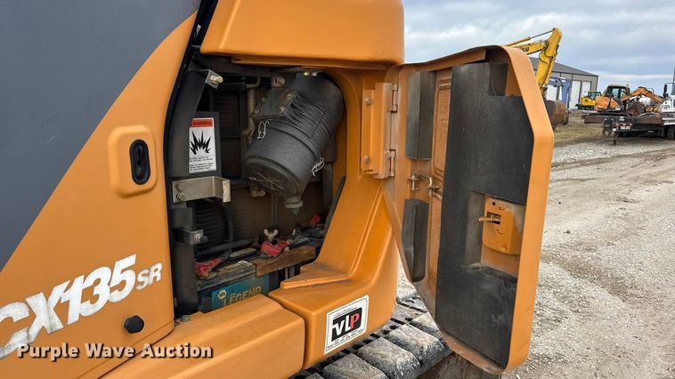 image for item EN0874 2007 Case CX135SR excavator