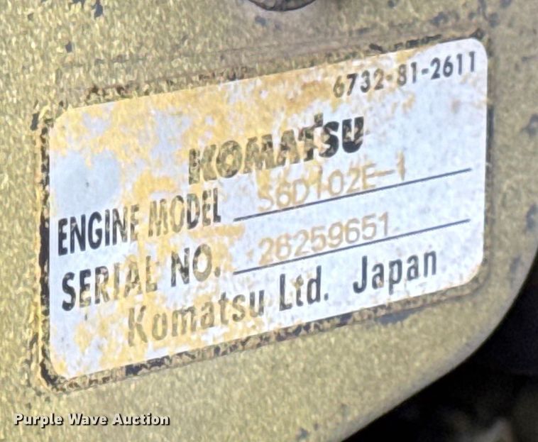 image for item EN0876 2000 Komatsu PC228USLC excavator