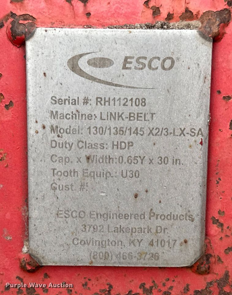 image for item EN0877 ESCO excavator bucket