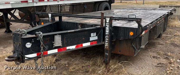 image for item EO0906 2008 Load Max tilt deck equipment trailer