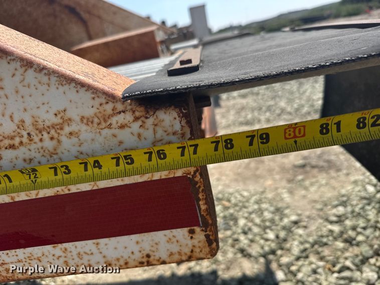 image for item ER2384 1988 Ranch manufacturing bottom dump trailer