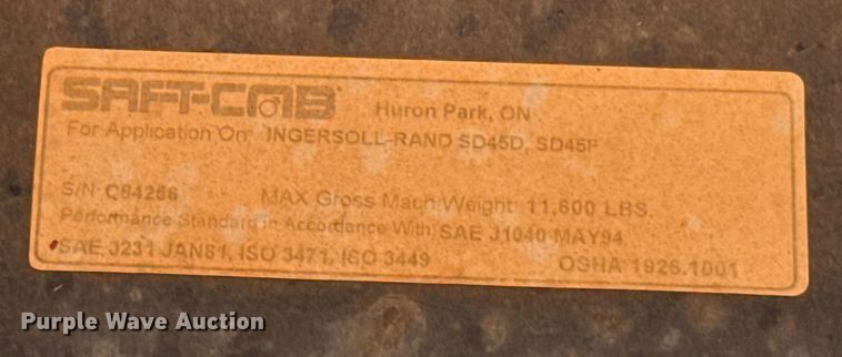 image for item ES5660 Ingersoll Rand SD-45F TF single drum vibratory roller
