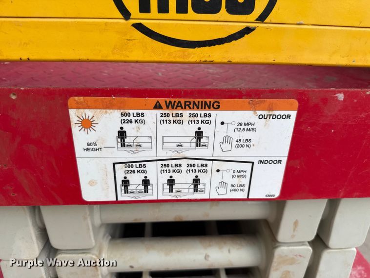 image for item ES5663 2022 MEC Micro 19 scissor lift