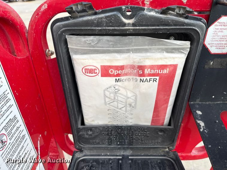 image for item ES5663 2022 MEC Micro 19 scissor lift