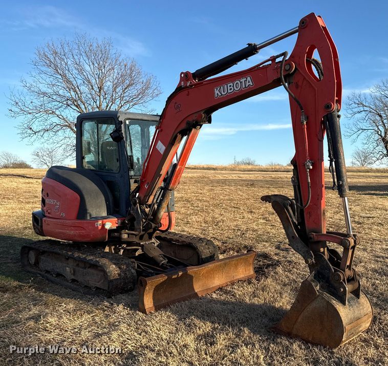 image for item ES5675 2020 Kubota KX057-4 mini excavator