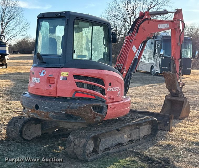 image for item ES5675 2020 Kubota KX057-4 mini excavator