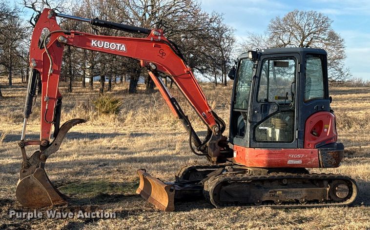 image for item ES5675 2020 Kubota KX057-4 mini excavator