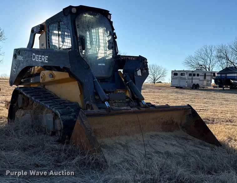 image for item ES5680 2020 John Deere 333G tracked skid steer loader