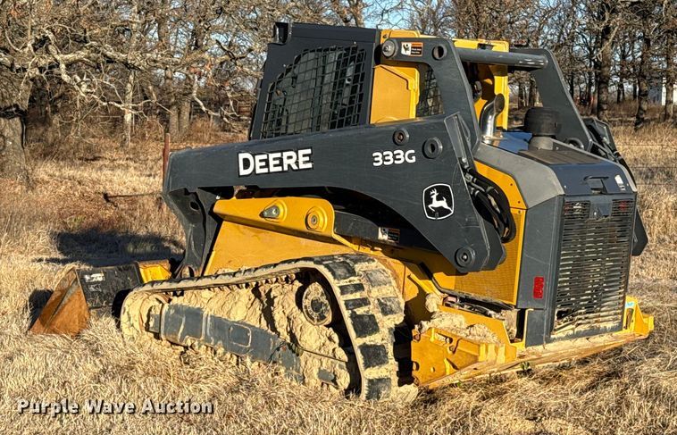 image for item ES5680 2020 John Deere 333G tracked skid steer loader
