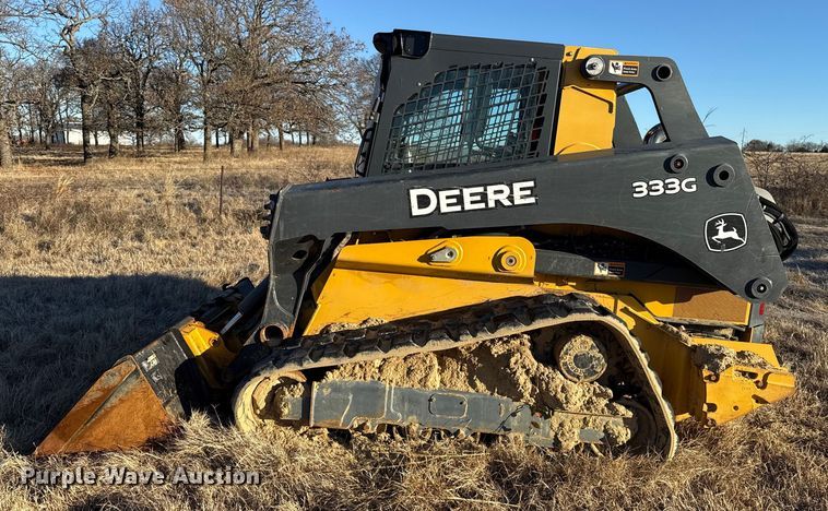 image for item ES5680 2020 John Deere 333G tracked skid steer loader
